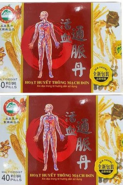 HOẠT HUYẾT THÔNG MẠCH ĐƠN
